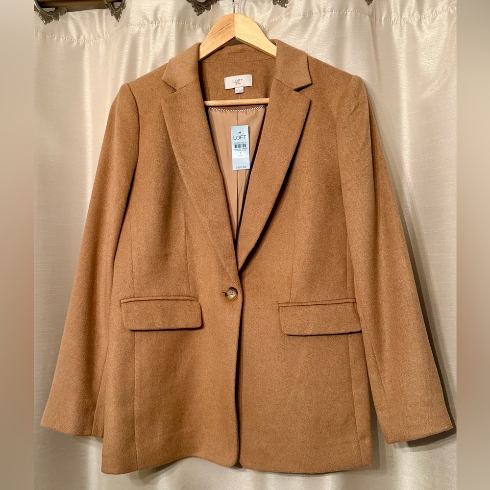 LOFT Women's Camel Blazer